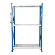 Стеллаж мобильный СТ-4 200x90x800 3 полки