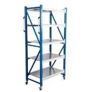 Стеллаж мобильный СТ-4 250x120x900 5 полок